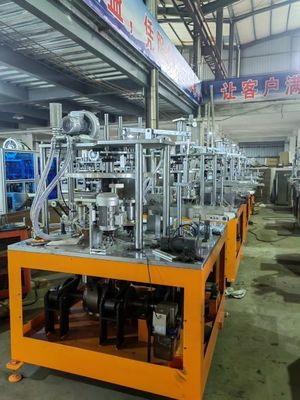 PLC Controlled Paper Lid Making Machine