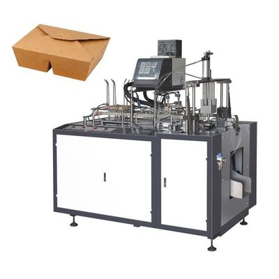 Computerized Disposable Food Container Box Making Machine Fast Speed