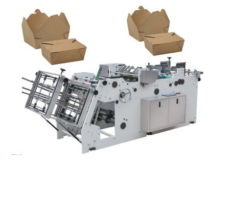 Three Dimensional Pizza Box Forming Machine Disposable Food Container Machine
